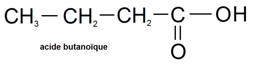 acide butanoïque