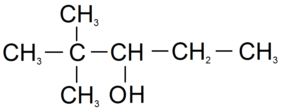 alcool avec ramifications