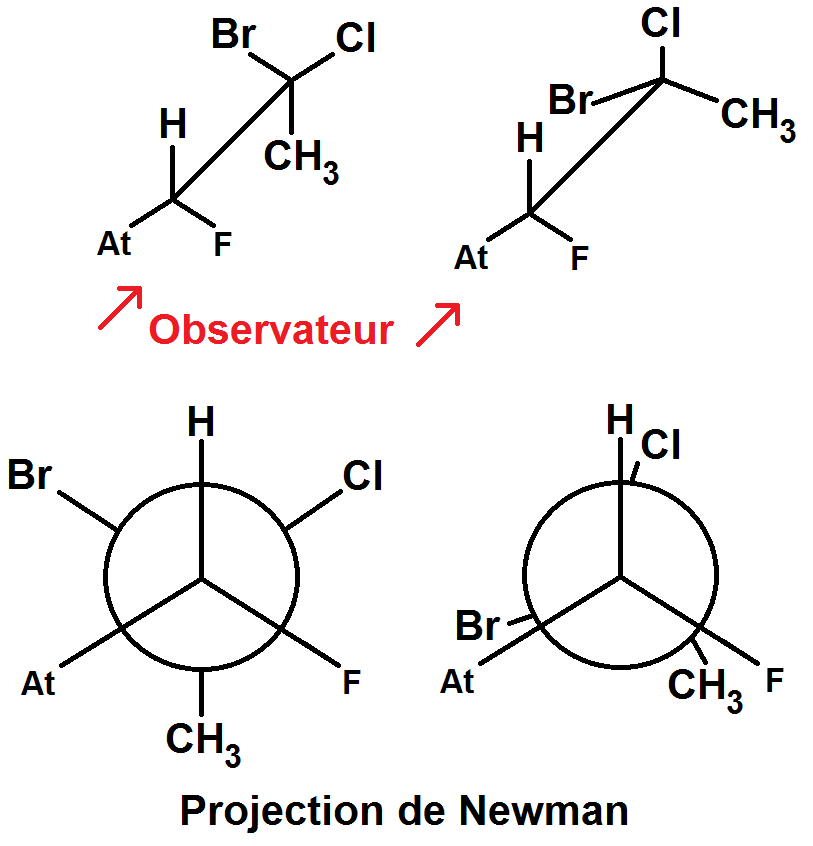 Projection de Newman